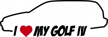 I LOVE MY GOLF 4 KOMBI